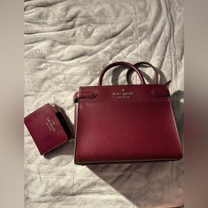 Kate Spade Handbag w/Matching Wallet and Shoulder Strap